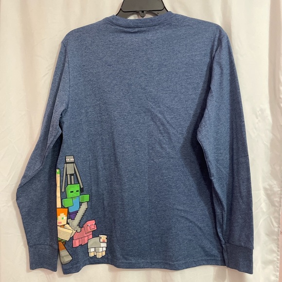 SOLD // Minecraft Long Sleeve T-Shirt - Picture 2 of 2